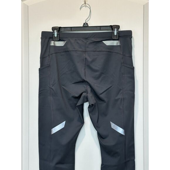 NWT Brooks Run Visible Tight Leggings Gray Reflective Size Large - Picture 3 of 11